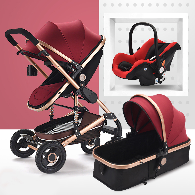 Baby Prams 3in1 Carrier Folding Stroller